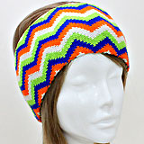 Chevron Zigzag Acrylic Earmuff