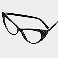 Bubbly Cat Eye UV Protection Optical Glasses