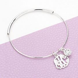 -H- Monogram Bangle Bracelet