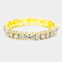 Crystal Rhinestone Stretchable Bracelet
