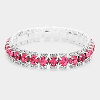 Crystal Rhinestone Stretchable Bracelet