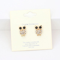 Owl Stud Earrings