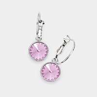Genuine Crystal Dangle Earrings