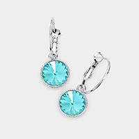 Genuine Crystal Dangle Earrings