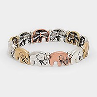 VINTAGE CUTE ELEPHANT STRETCHABLE BRACELET