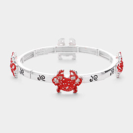 Crab Stretch Bracelet