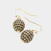 Fire Ball Dangle Earrings