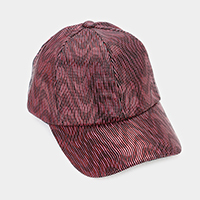 Wavy Pattern Baseball Cap