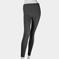 Cotton Stretch Ankle Heavy Leggings