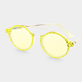 Crystal Austrian Metal Connection Sunglasses