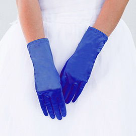 Dressy Satin Wedding Gloves