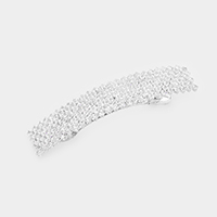 Rhinestone Pave Barrette