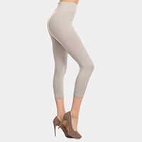 Solid High Waist Leggings