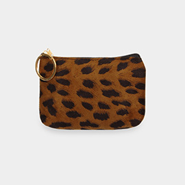 Leopard Patterned Coin Purse