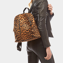 Animal Pattern Print Backpack