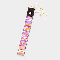 Glitter Serape Keychain