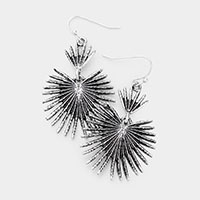 Sunbrust Metal Earrings  