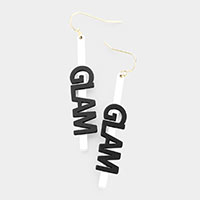 Glam Drop Bar Earrings 