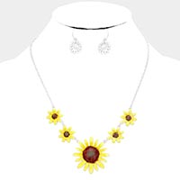 Garden Floral Collar Necklace
