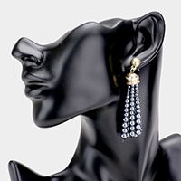 Pearl Tassel Earrings