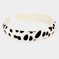 Animal Pattern Genuine Leather Headband