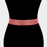 Rhinestone Pave Belt