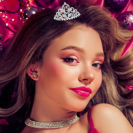Sweet 15 Rhinestone Princess Mini Tiara