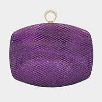 Shimmery Evening Clutch Bag