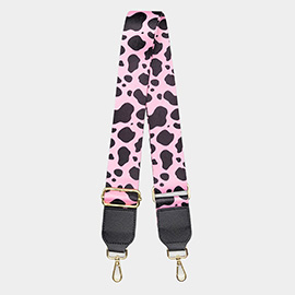 Cattle Patterned Bag Strap