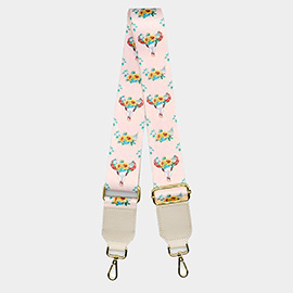 Steer Head Pointed Bag Strap
