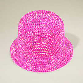 Bling Studded Bucket Hat