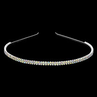 2Rows Rhinestone Headband