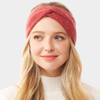 Twisted Knot Solid Earmuff Headband