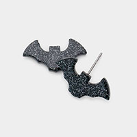 Resin Bat Stud Earrings