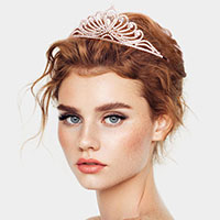 Teardrop Centered Princess Tiara