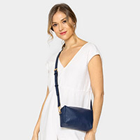 Solid Mini Crossbody Bag