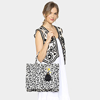 Leopard Patterned Tote Bag