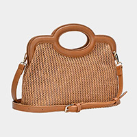 Woven Tote / Crossbody Bag