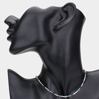 Beaded Choker Necklace