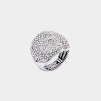 Rhinestone Pave Stretch Ring