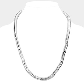 Gooseneck Metal Necklace