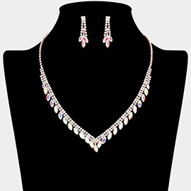 Christal Rhinestone Pave Necklace