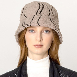 Geometric Sherpa Bucket Hat