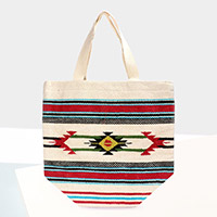 Striped Boho Patterned Shoulder Bag