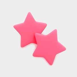 Polymer Clay Star Earrings