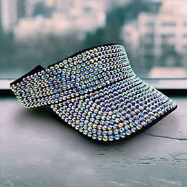 Bling Studded Visor Hat