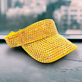 Bling Studded Visor Hat