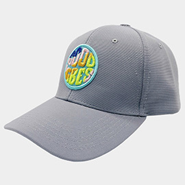 Good Vibes Message Baseball Cap