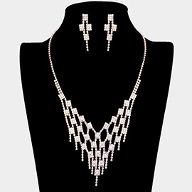 Rhinestone Pave Necklace