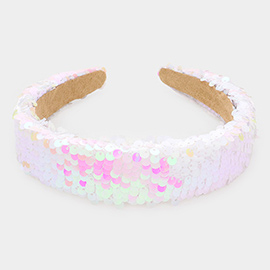 Reversible Sequin Headband